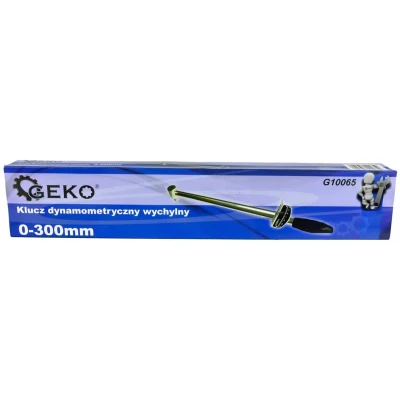 Afbeelding van GEKO Dynamometrische sleutel 0 300 Nm 48 cm Chroom vanadium staal