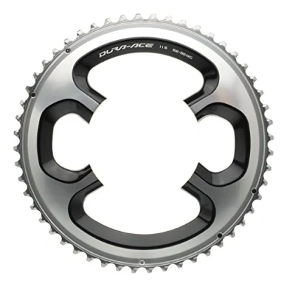 Afbeelding van Shimano Kettingblad Dura ace Fc 9000 52t mc 11s 110 Mm Zilver