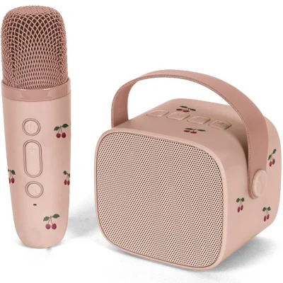 Afbeelding van Kids Karaoke set Cherry Speelgoed instrument Konges Slojd