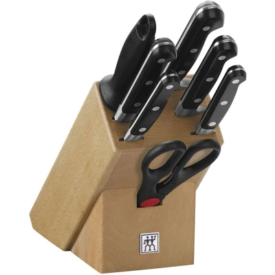 Afbeelding van Zwilling Professional S Messenblok, Beuk 8 Pcs