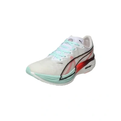 Afbeelding van PUMA Deviate Nitro Elite 3 Hardloopschoenen voor heren, Hyrox Rood Wit, 42 EU