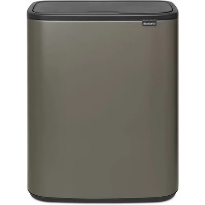 Image de Brabantia Bo Touch Bin 60 Litres Platinum