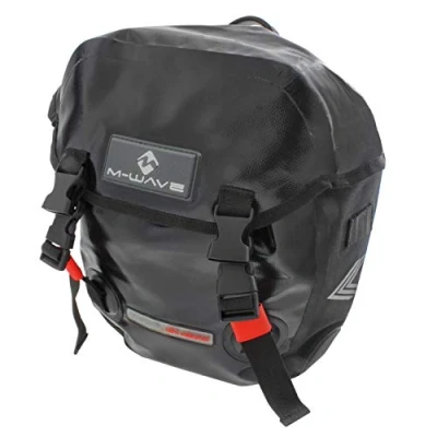 Afbeelding van M wave Set Pakaftassen Calgary 2x12,5 Liter Zwart
