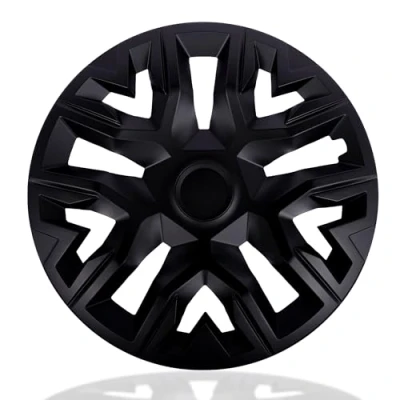 Afbeelding van Universele wieldoppen 14&#039;&#039; 4 stuks NRM De Beste matzwart