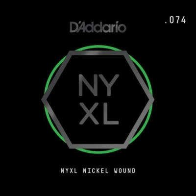 Image de D&#039;Addario NYNW074 Tirant .074 corde au détail nickel wound guitare électrique