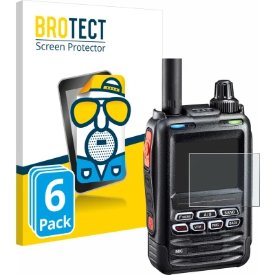 Afbeelding van BROTECT Screenprotector voor Yaesu FT 5DE/DR Folie Beschermfolie matte (6 Stuks)