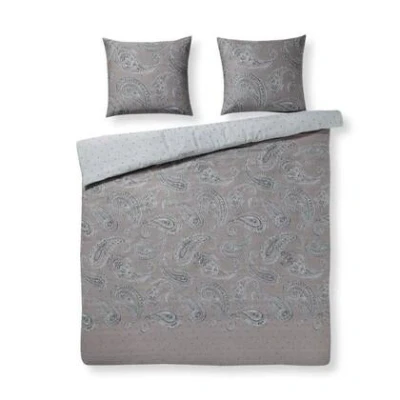 Afbeelding van Papillon Dolly Dekbedovertrek Tweepersoons 200x200/220 cm + 2 kussenslopen 60x70 Grey