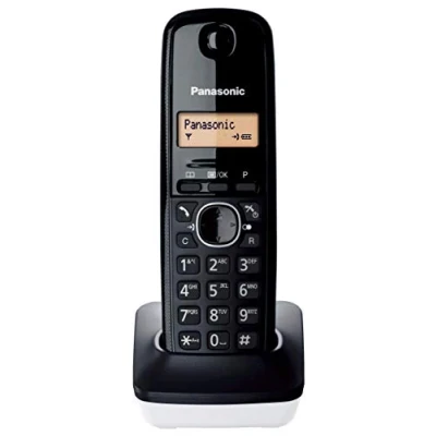Image de Panasonic KX TG1611SPW téléphone sans fil avec ID d&#039;appelant