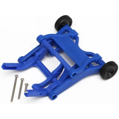 Afbeelding van Wheelie bar, assembled (blue) (fits Slash, Stampede, Rustler