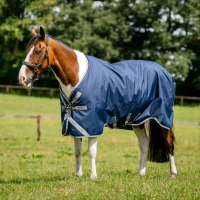 Image de Amigo Chemise Turnout 1200D XL 50g Marine/Gris Titane/ArgentVendu par Agradi