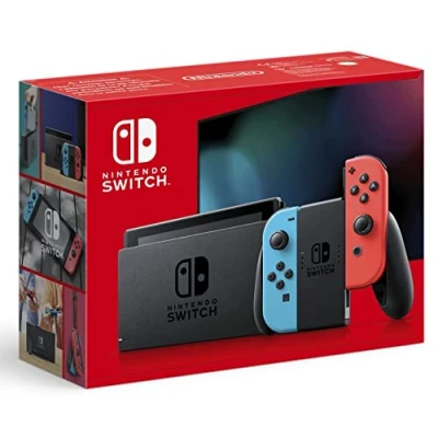 Afbeelding van Nintendo Switch Console Verbeterde accuduur Blauw/Rood