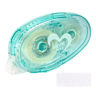 Afbeelding van Ideen mit Herz Niet permanente honingraatdispenser knutselhulp voor delicate werkzaamheden DIY kantoor schone kleefresultaten dubbelzijdig plakband gemakkelijk te verwijderen 8 mm x