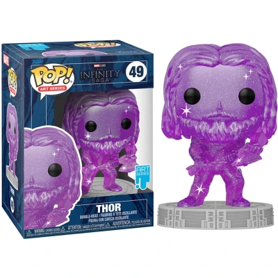 Afbeelding van Funko Thor (Purple) Pop! Artist Series Marvel Infinity Saga Figuur 9cm