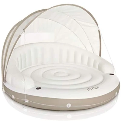 Afbeelding van Intex Canopy Island Loungebed drijvend 199x150 cm 58292EU
