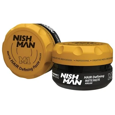 Afbeelding van Nish Man NishMan Matte Paste Argan Hair Wax 100 ml