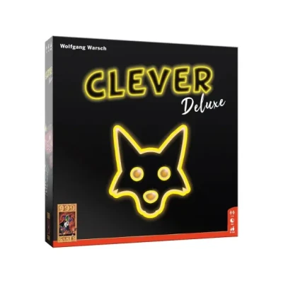 Afbeelding van 999 Games Clever: Deluxe Dobbelspel Inclusief luxe dobbelbak, uitwisbare tableaus en meer extra&#039;s Kerstcadeau