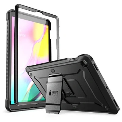 Afbeelding van SUPCASE Unicorn Beetle Pro Series robuuste hoes met standaard voor Galaxy Tab S5e (2019) 10,5 inch zwart