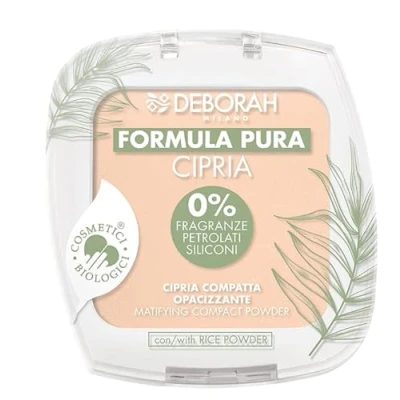 Afbeelding van Deborah Milano Formula Pura Gezichtspoeder Beige 02