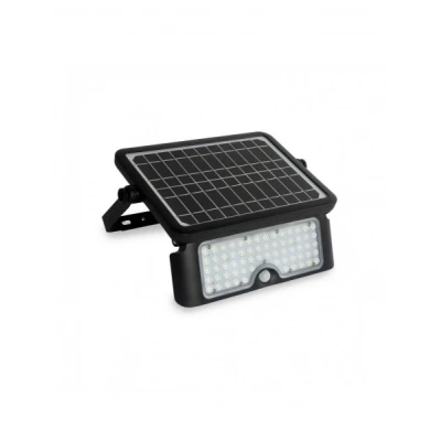 Afbeelding van Velamp HAWK XL: LED schijnwerper Met solarlading 1150 lumen, verstelbaar. bewegingsmelder