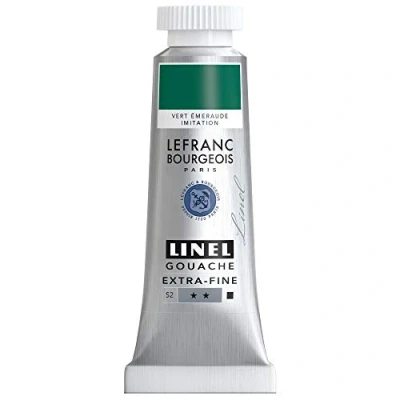 Afbeelding van Lefranc &amp; Bourgeois Linel Gouache Extra Fine Viridian Imitation 199 14ml