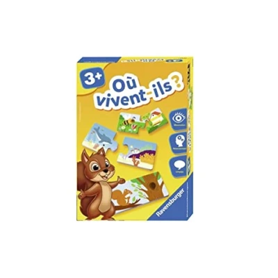 Image de Jeu éducatif Où vivent ils ? Ravensburger