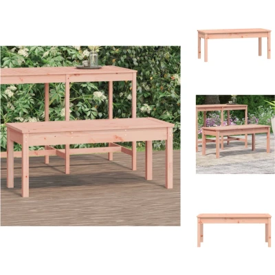 Afbeelding van Tuinbank 109x44x45 cm massief douglashout