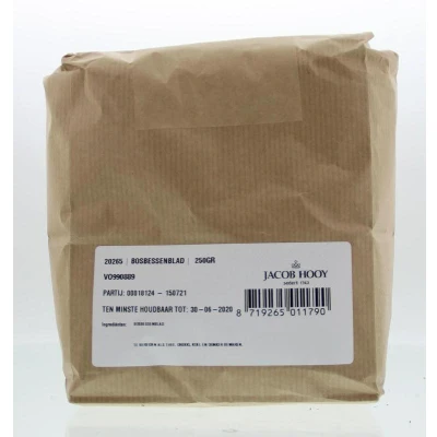 Afbeelding van Jacob Hooy Bosbessenblad 250g