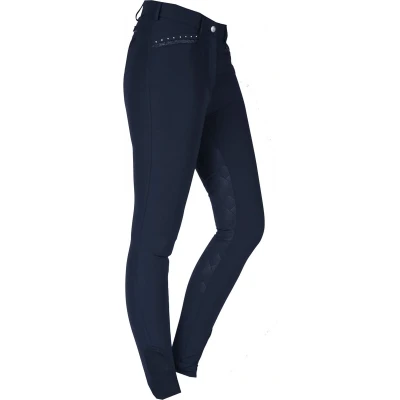 Afbeelding van Horka Rijbroek Alexa Dames Micropolyester Blauw Maat 34