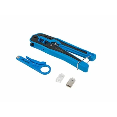 Afbeelding van Lanberg Pakket met krimptang, universele stripper en RJ45 FTP/UTP connectoren