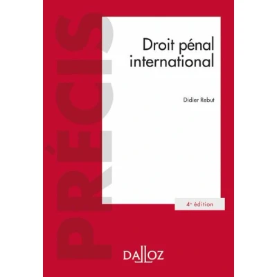 Image de Droit pénal international