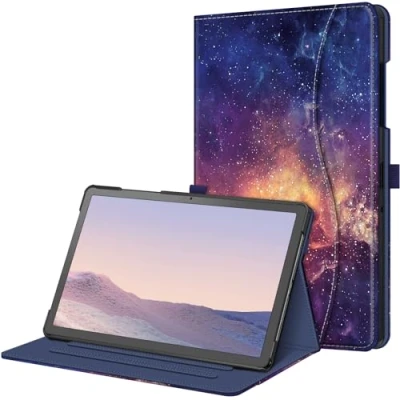 Afbeelding van Fintie Samsung Galaxy Tab A9 Plus 11 inch 2023 hoes, multi hoek beschermhoes met documentenvak en automatische slaap/waakfunctie voor tablet A9+, SM X210/X216/X218, de