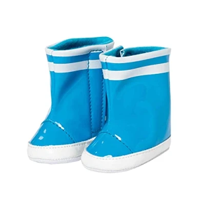 Afbeelding van Heless Poppenlaarzen Junior 38 45 Rubber Blauw/wit