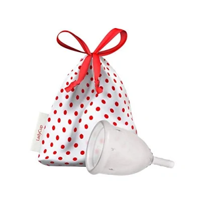 Afbeelding van Menstruatie cup transparant maat S 40 mm
