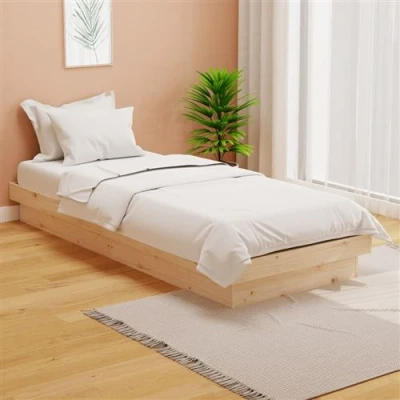 Afbeelding van Bedframe massief hout 75x190 cm 2FT6 Small Single