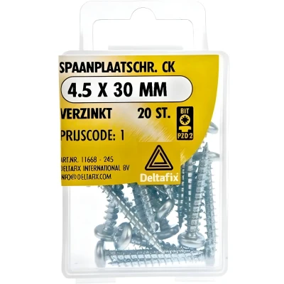 Afbeelding van Sp.pl.schr. ck 4,5x30mm 20st Deltafix