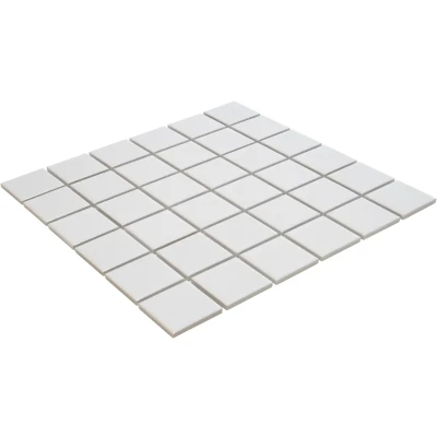 Afbeelding van The Mosaic Factory Barcelona Extra White 4,8x4,8 cm
