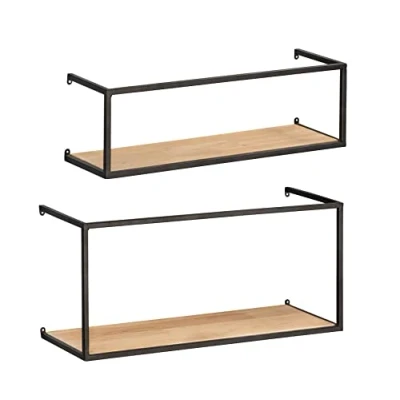 Afbeelding van Hangende planken voor woonkamer GEO, 2 stuks, Wenko
