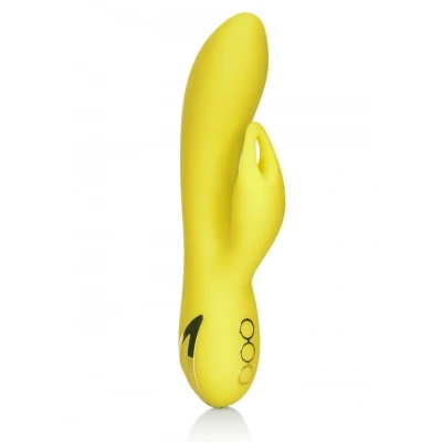 Afbeelding van Vibrator California Dreaming + Clit. Stimulator Geel
