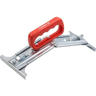 Afbeelding van Meister Platenlift geschikt voor platen van 30 tot 50 cm belastbaarheid 25 kg eenvoudige bediening ergonomische handgreep / 5 traps verstelbare plaathouder leggereedschap hefhulp 4408000
