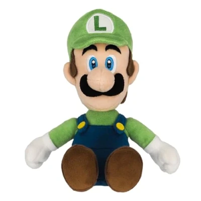 Afbeelding van Nintendo Together+ Super Mario Knuffel Luigi Pluche 26cm