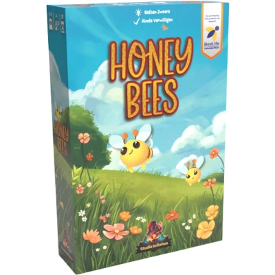 Afbeelding van Honey Bees Dobbelspel Spel voor het hele gezin Gezelschapsspel Familiespel Klein Cadeautje Kerstcadeau
