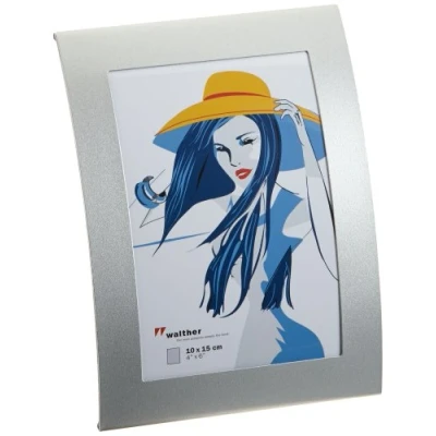 Afbeelding van walther+ design TP015S Wissellijst Papierformaat: 10 x 15 cm Zilver