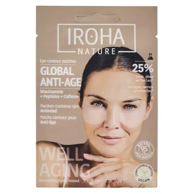 Afbeelding van Masker voor Ooggebied Iroha Global Eye Care 2 Stuks