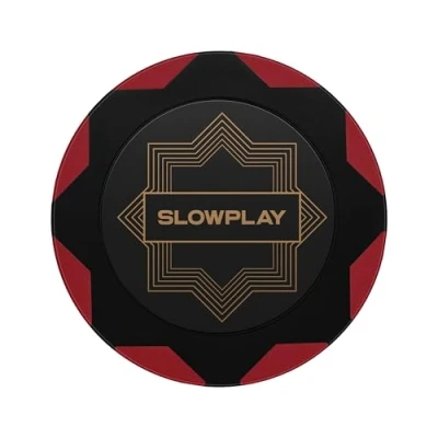 Afbeelding van SLOWPLAY Nash Set van 50 pokerchips klei Metalen kern 14 g Texas Hold&#039;em zonder nominale waarde Hoogwaardige afwerking en elegant design (rood)
