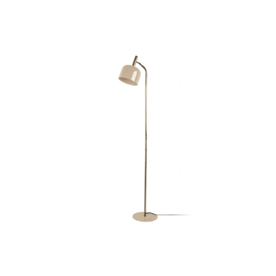 Afbeelding van Leitmotiv Vloerlamp Floor Lamp Smart Bruin 26x26x164cm Scandinavisch Staande lampen voor Woonkamer Slaapkamer