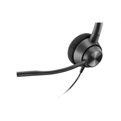 Image de Poly EncorePro 310 300 series micro casque sur oreille filaire Quick Disconnect noir Certifié pour Skype for Business