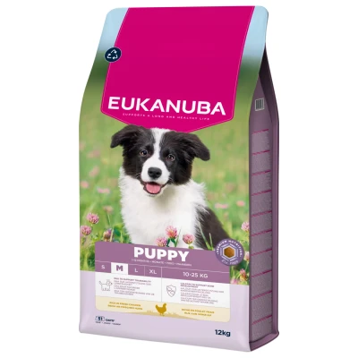 Afbeelding van Eukanuba Life Care Dog Puppy Medium Hondenvoer Chicken 12 kg