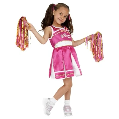 Afbeelding van Cheerleader pakje kind Maatkeuze: Maat L
