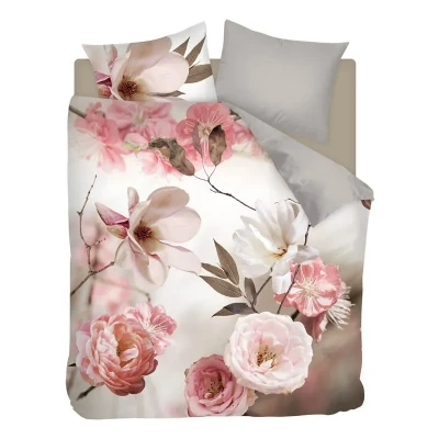 Afbeelding van Snoozing Fairytale Dekbedovertrek Lits jumeaux 240x200/220 cm + 2 kussenslopen 60x70 Roze