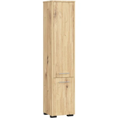 Afbeelding van Kolomkast voor Badkamer FIN / AKORD Furniture Factory Artisan Eik 30 x 140 cm